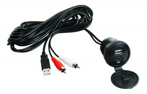 Jensen JENAUX USB/Auxiliary In-Put Jack | SendIt Sailing
