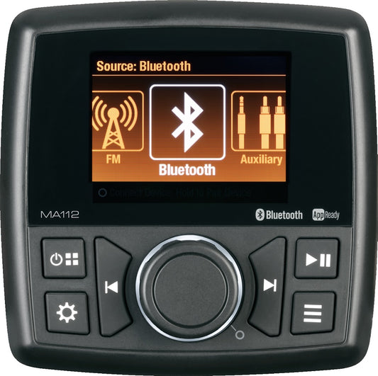 Marine Audio MA112 Stereo AM/FM/USB with Bluetooth 160 Watts - 4x40w | SendIt Sailing