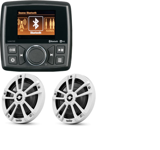 Marine Audio MA112 Stereo With Pair INF622MWBPR | SendIt Sailing