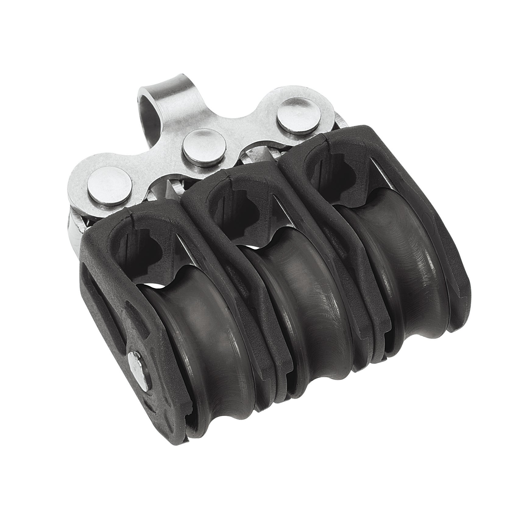 Barton Marine Size 0 20mm Ball Bearing Pulley Block Triple With Fixed Eye | SendIt Sailing