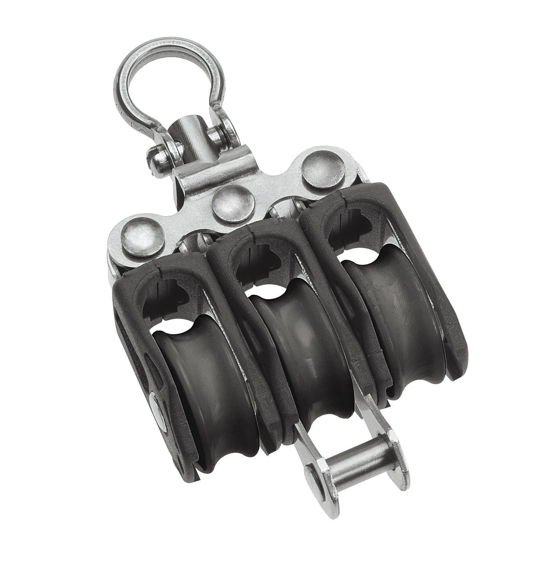 Barton Marine Size 0 20mm Ball Bearing Pulley Block Triple Swivel & Becket | SendIt Sailing