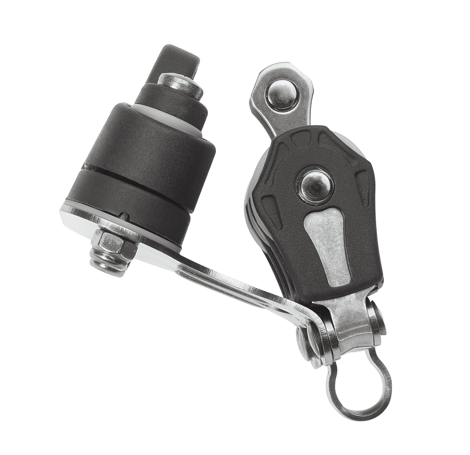 Barton Marine Size 0 20mm Ball Bearing Pulley Block Triple Fixed Eye Becket & Cam | SendIt Sailing