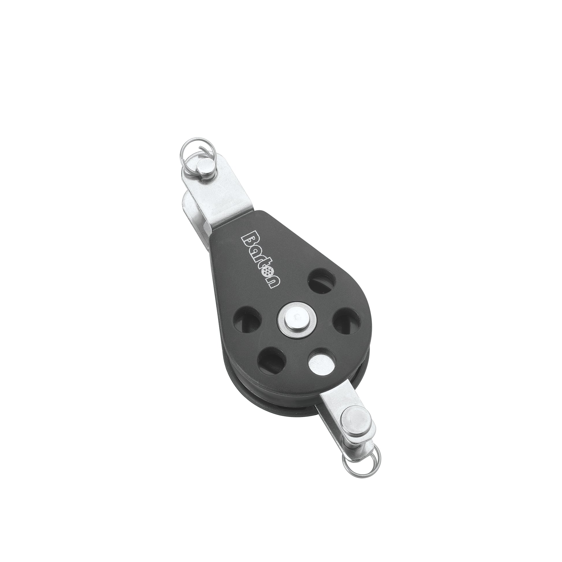 Barton Marine Size 2 35mm Plain Bearing Pulley Block Single Double Tang & Becket | SendIt Sailing