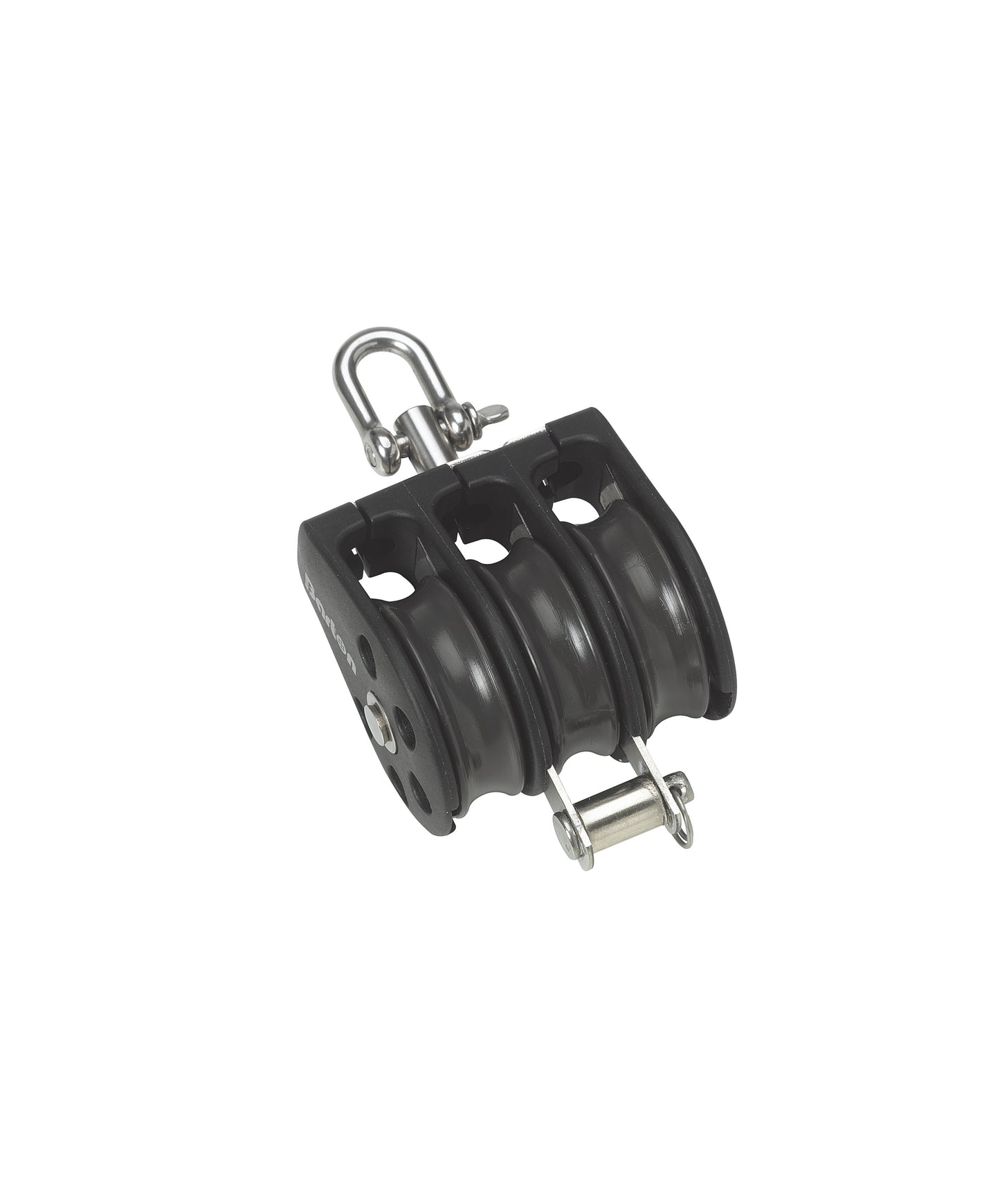 Barton Marine Size 2 35mm Ball Bearing Pulley Block Triple Swivel & Becket | SendIt Sailing