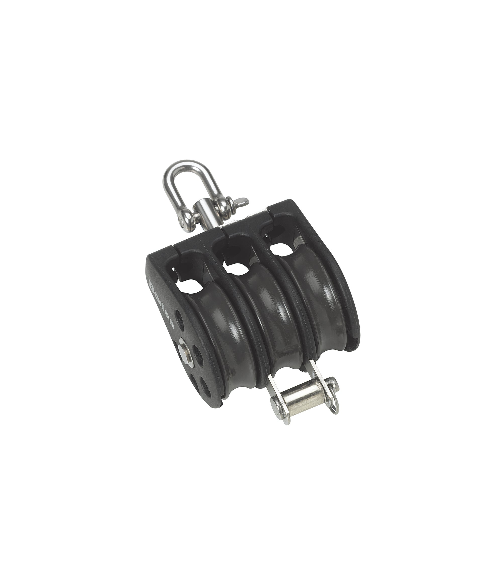 Barton Marine Size 2 35mm Ball Bearing Pulley Block Triple Swivel & Becket | SendIt Sailing