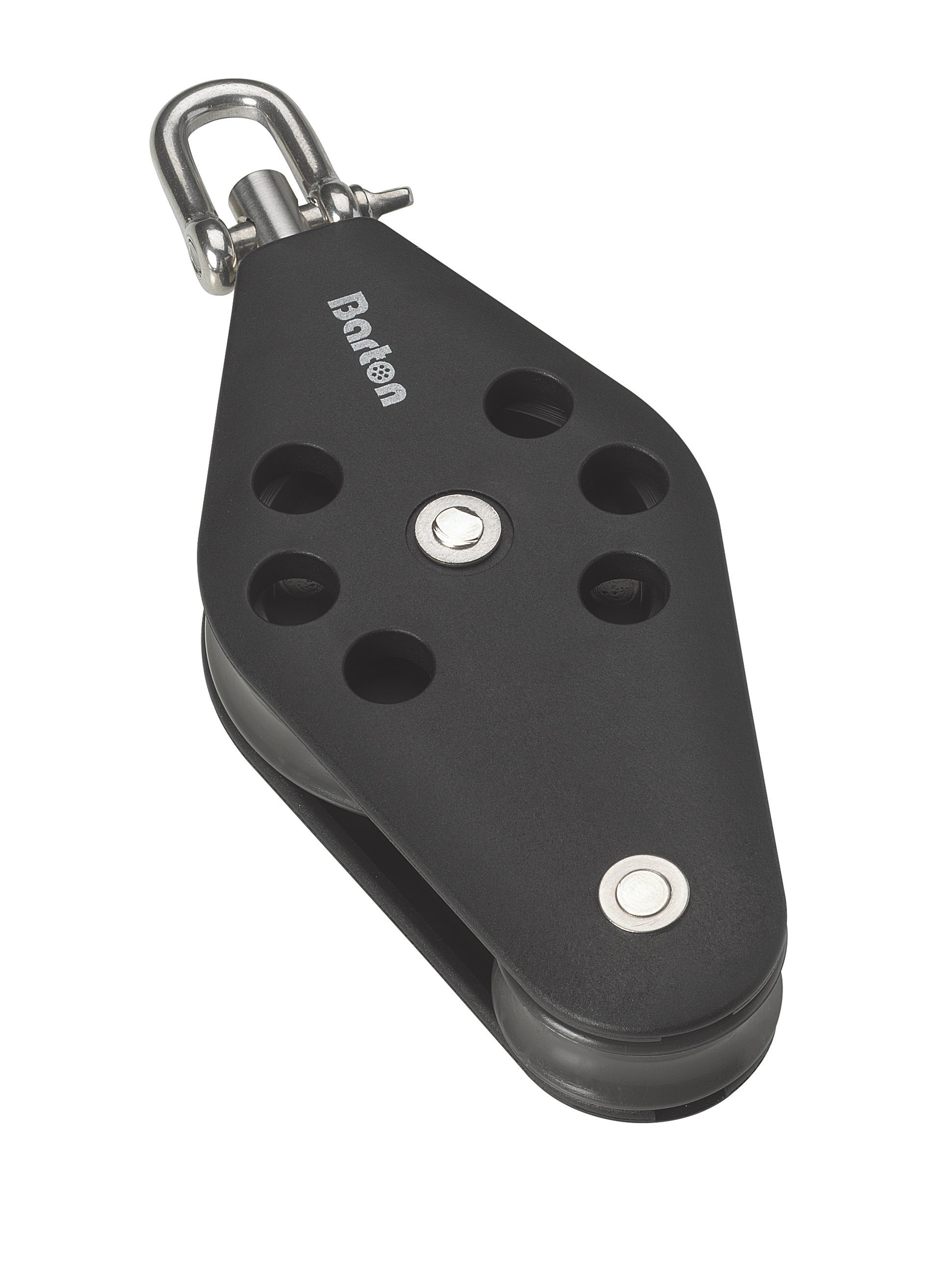 Barton Marine Size 2 30/45mm Ball Bearing Pulley Block Fiddle Swivel | SendIt Sailing