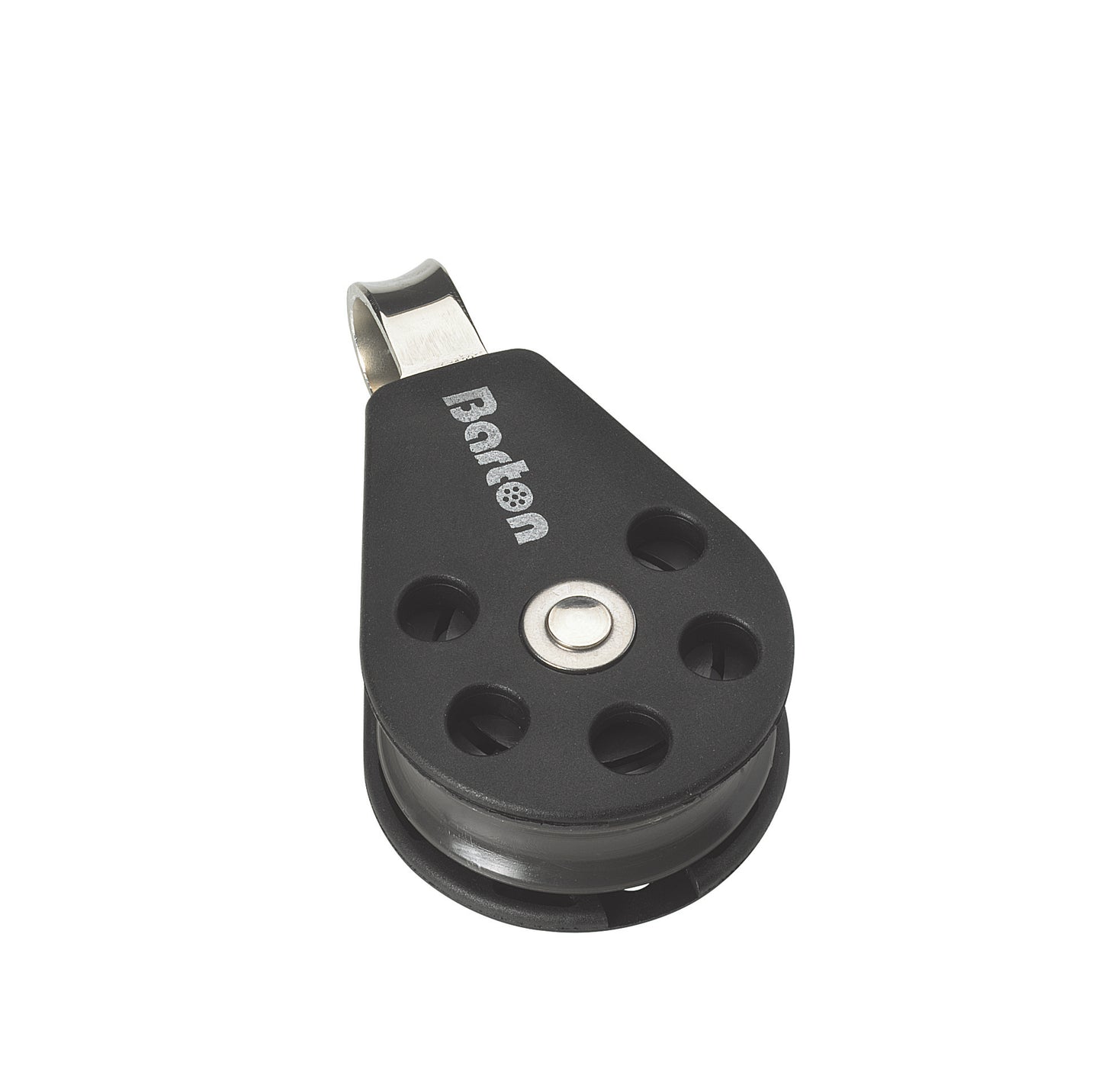 Barton Marine Size 3 45mm Ball Bearing Pulley Block Single Block With Fixed Eye | SendIt Sailing