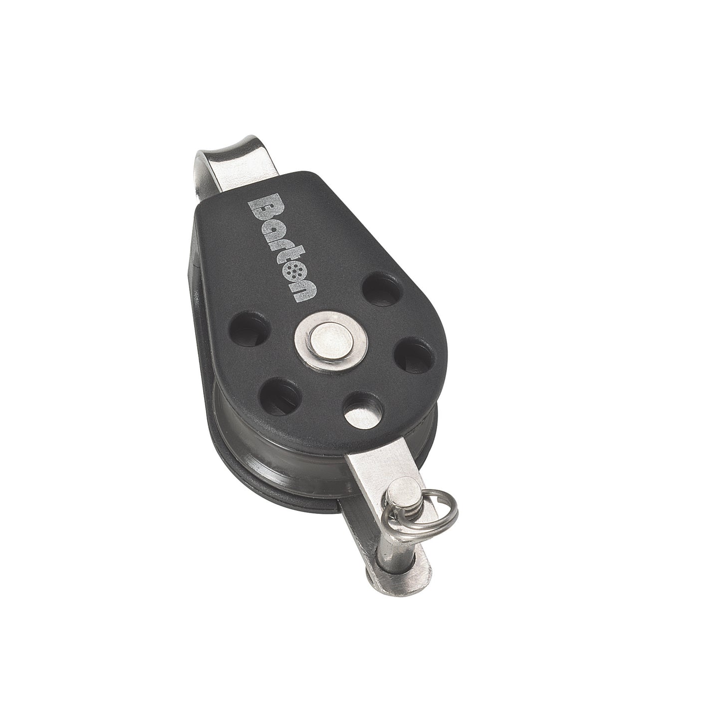 Barton Marine Size 3 45mm Plain Bearing Pulley Block Single Fixed Eye Becket | SendIt Sailing