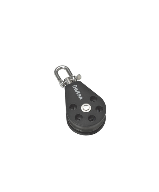 Barton Marine Size 3 45mm Ball Bearing Pulley Block Single Block With Swivel | SendIt Sailing