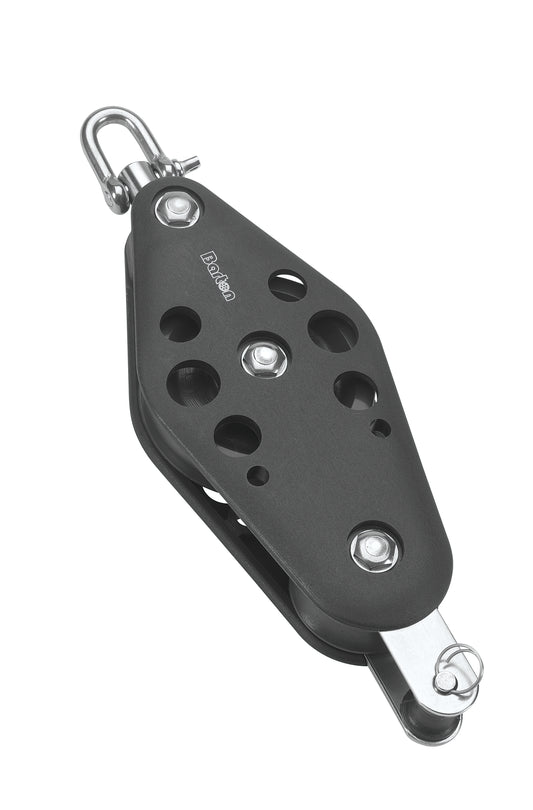 Barton Marine Size 5 38/64mm Ball Bearing Pulley Block Fiddle Swivel & Becket | SendIt Sailing