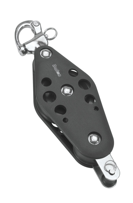 Barton Marine Size 5 38/64mm Plain Bearing Pulley Block Fiddle Snap Shackle & Becket | SendIt Sailing