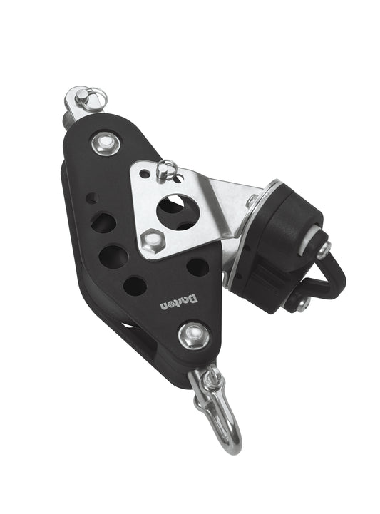 Barton Marine Size 5 38/64mm Ball Bearing Pulley Block Fiddle Swivel Becket & Cam | SendIt Sailing