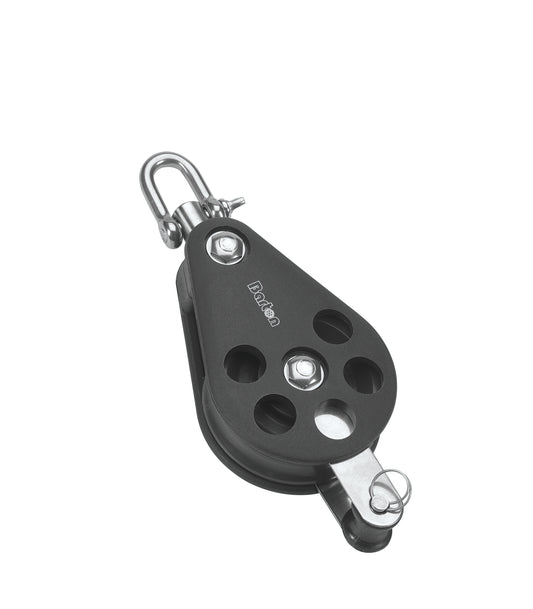 Barton Marine Size 6 64mm Ball Bearing Pulley Block Single Swivel & Becket | SendIt Sailing