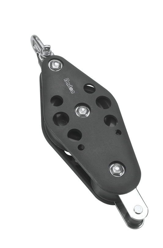 Barton Marine Size 6 44/72mm Ball Bearing Pulley Block Fiddle with Reverse Shackle | SendIt Sailing