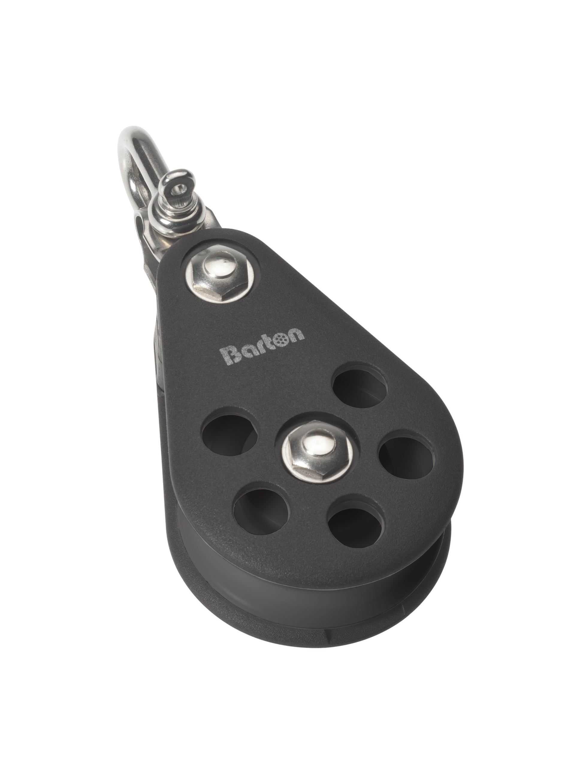 Barton Marine Size 7 70mm Ball Bearing Pulley Block Single Reverse Shackle | SendIt Sailing
