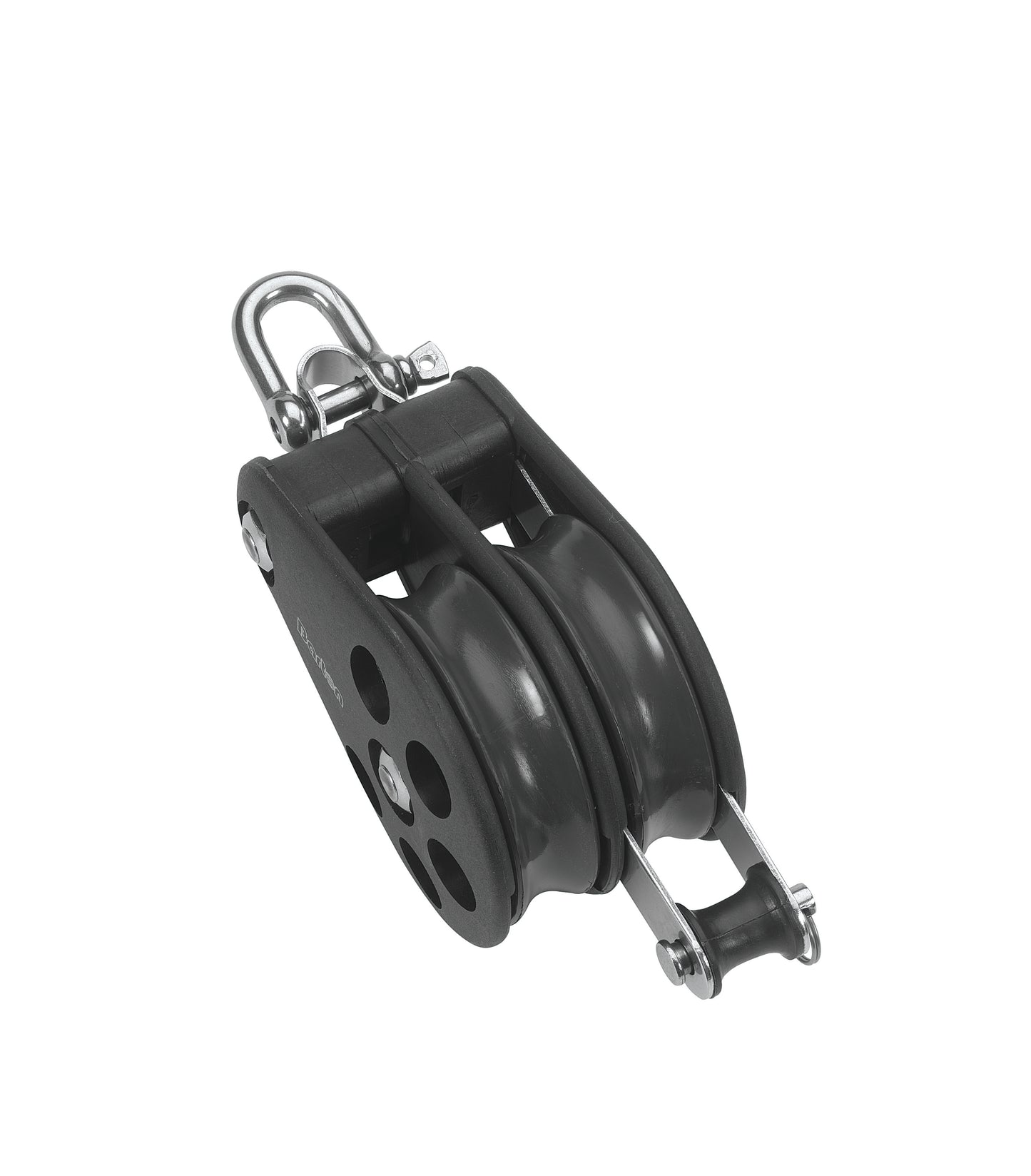 Barton Marine Size 7 70mm Ball Bearing Pulley Block Double Reverse Shackle Becket | SendIt Sailing