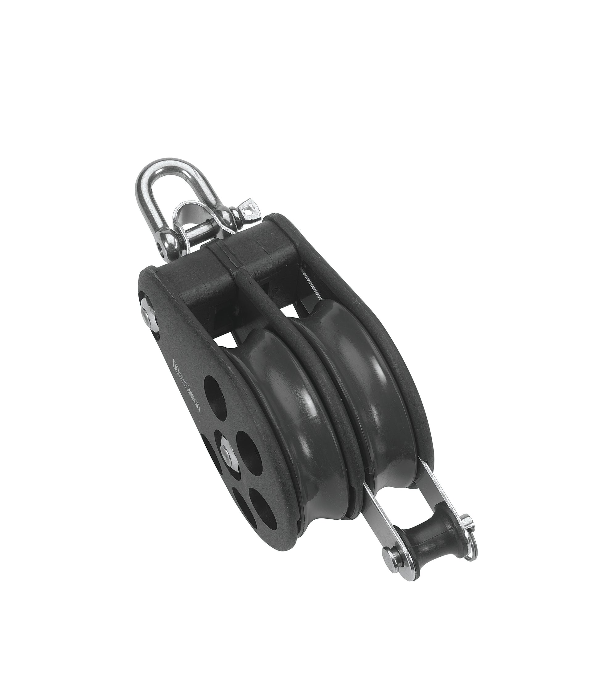 Barton Marine Size 7 70mm Ball Bearing Pulley Block Double Reverse Shackle Becket | SendIt Sailing