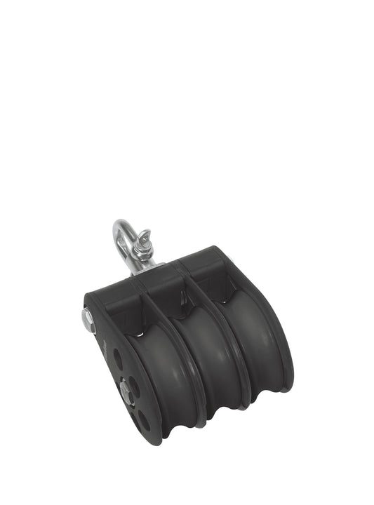 Barton Marine Size 7 70mm Ball Bearing Pulley Block Triple Swivel | SendIt Sailing