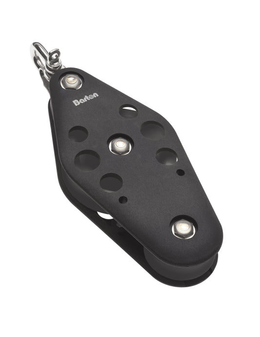 Barton Marine Size 7 44/72mm Fiddle Plain Bearing Pulley Block Reverse Shackle | SendIt Sailing