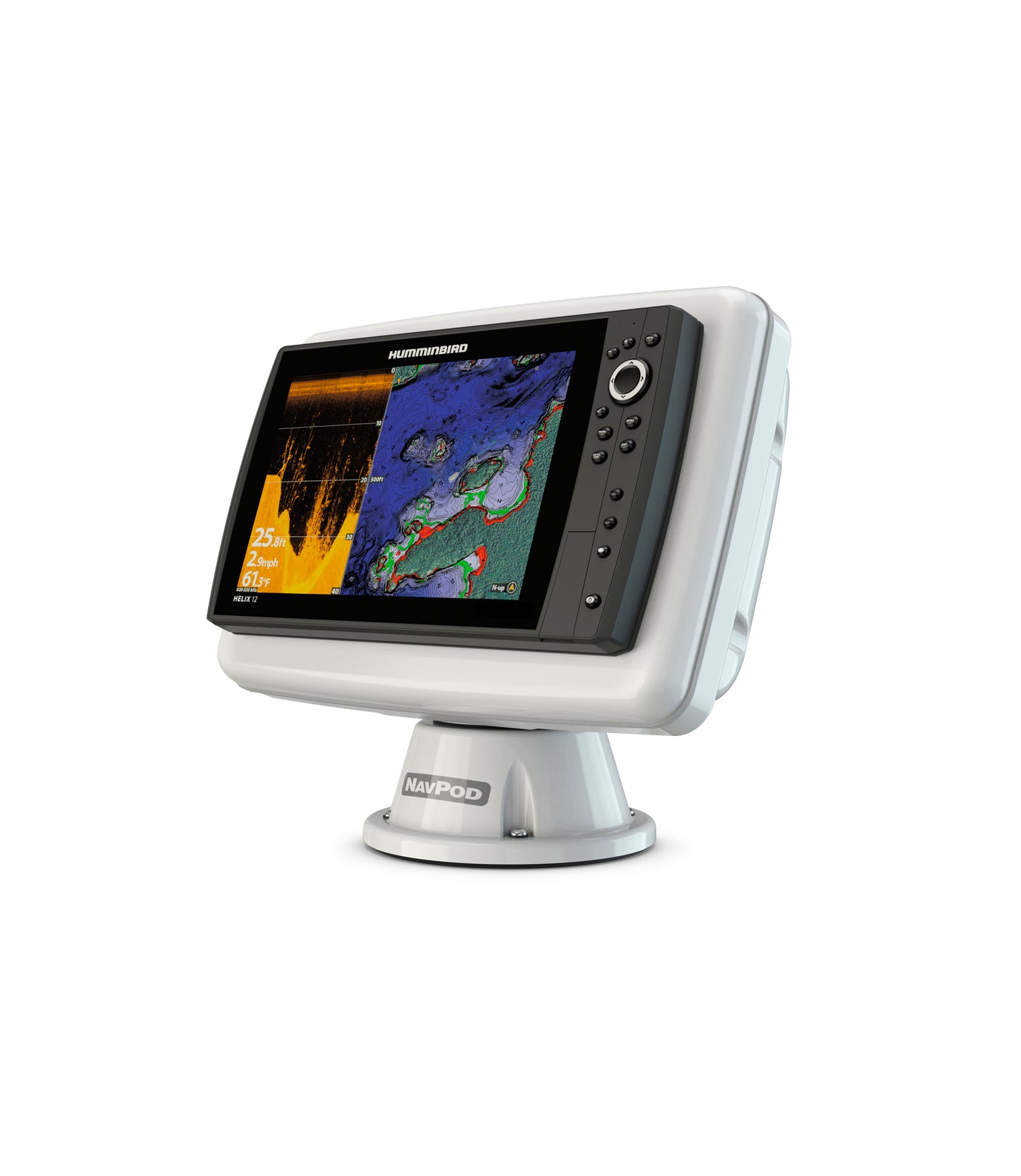 Navpod PP5200-01 Powerpod for Humminbird  HELIX 12 | SendIt Sailing