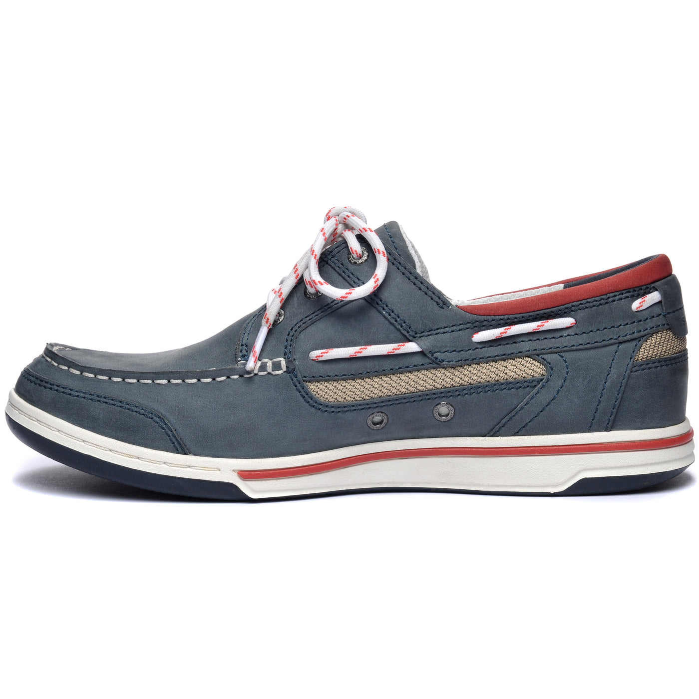 Sebago Triton Three Eyelets Nubuck Shoe | SendIt Sailing