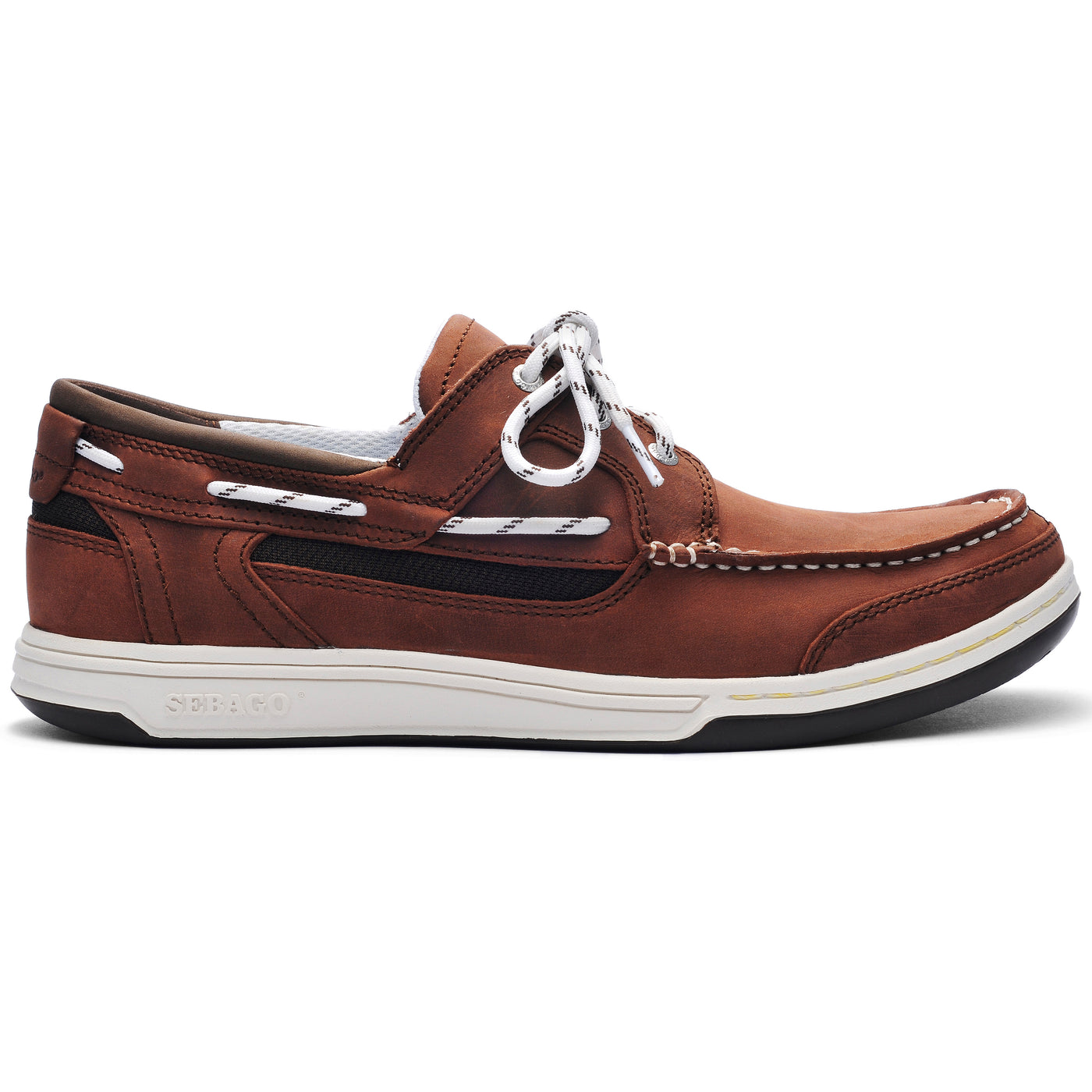 Sebago Triton Three Eyelets Nubuck Shoe | SendIt Sailing