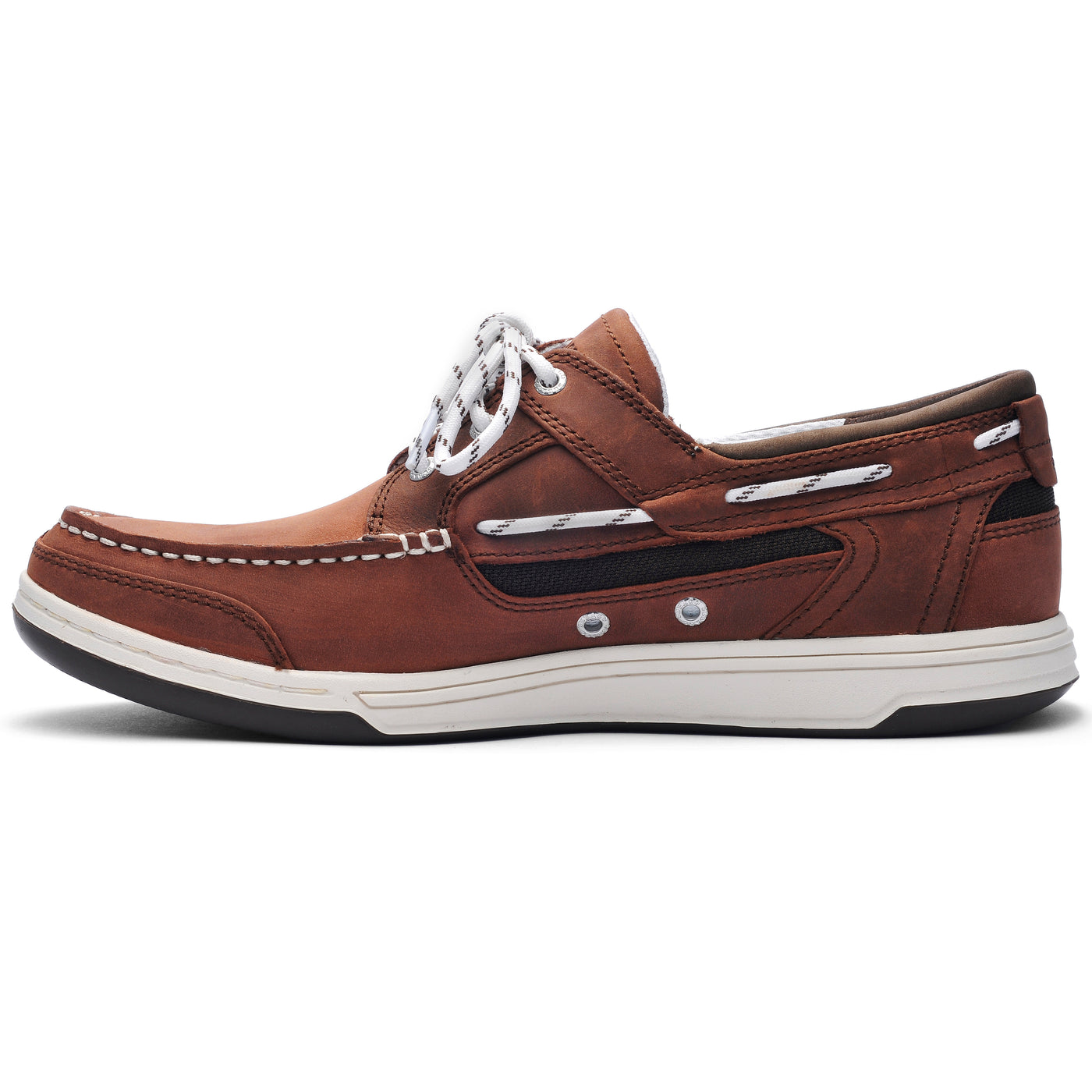 Sebago Triton Three Eyelets Nubuck Shoe | SendIt Sailing