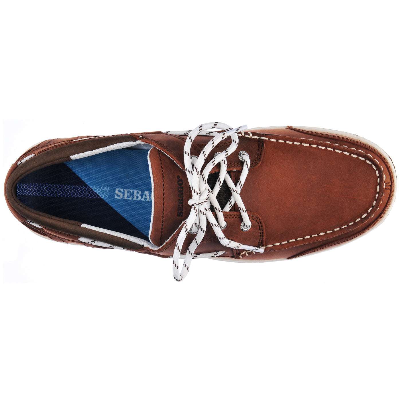 Sebago Triton Three Eyelets Nubuck Shoe | SendIt Sailing