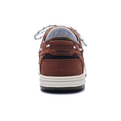 Sebago Triton Three Eyelets Nubuck Shoe | SendIt Sailing