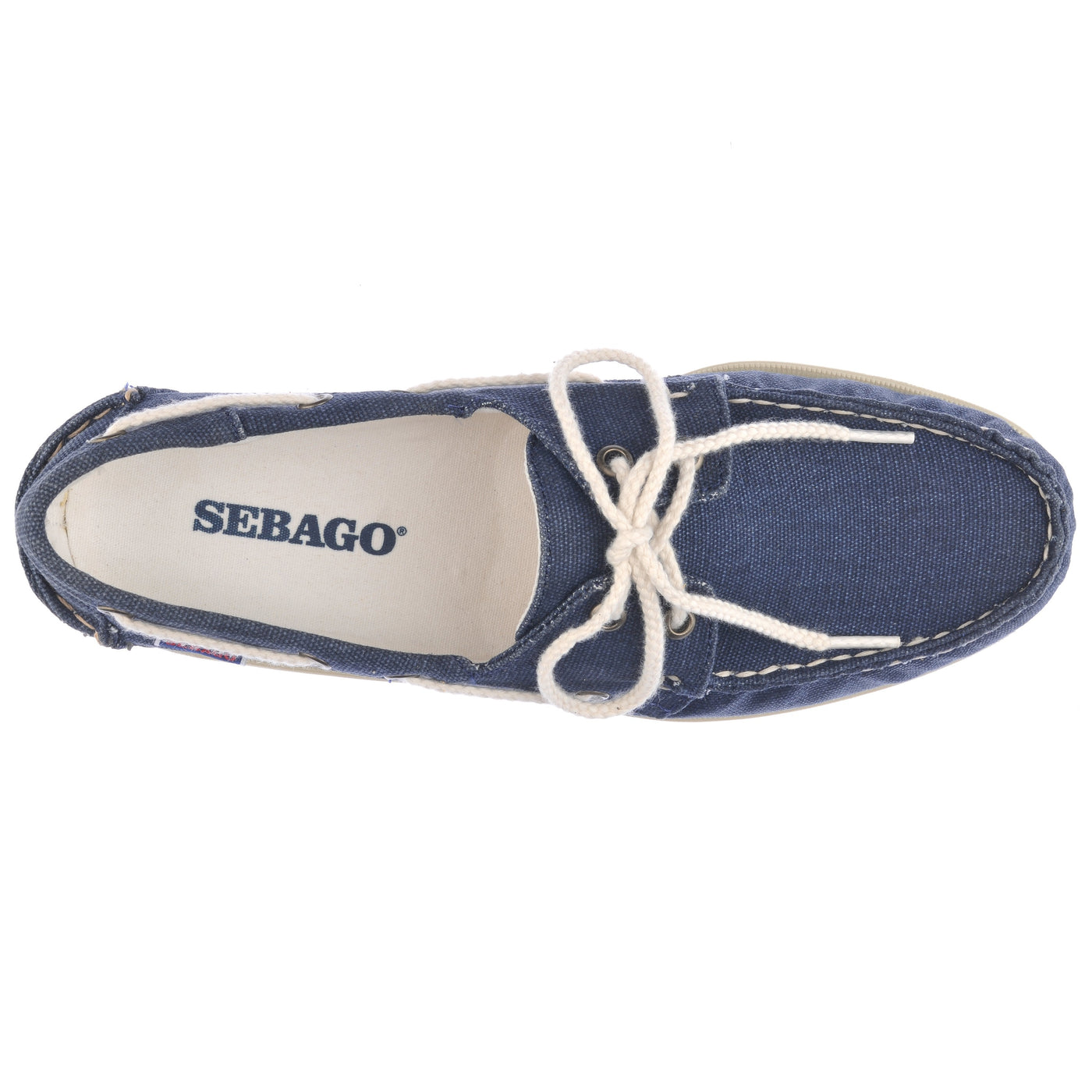Sebago Portland Washed Canvas Shoe | SendIt Sailing