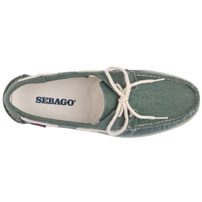 Sebago Portland Washed Canvas Shoe | SendIt Sailing