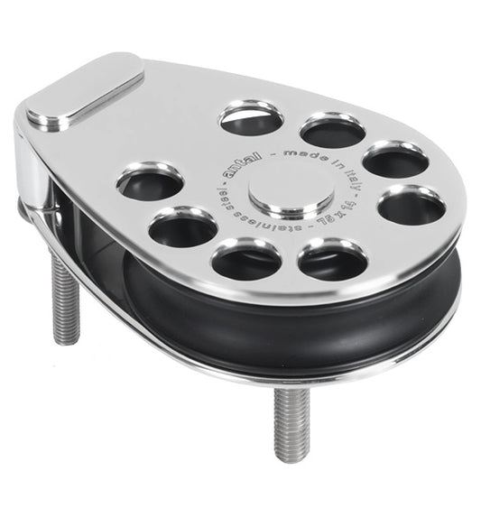 Antal S0711 Stainless Steel Deck Block D75 | SendIt Sailing