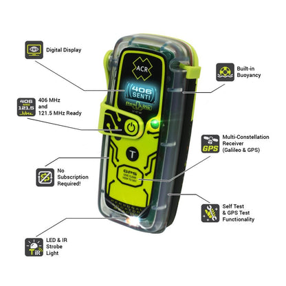 ACR Resqlink View 425 With Display | SendIt Sailing