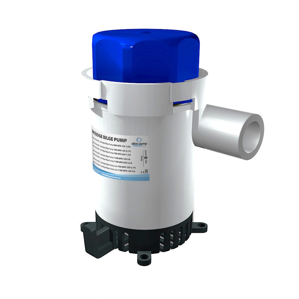 Albin Group Cartridge Bilge Pump 1100GPH - 12v | SendIt Sailing