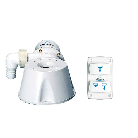 Albin Group Marine Silent Electric Toilet Kit - 12v | SendIt Sailing