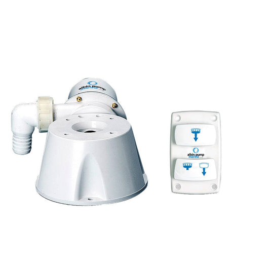 Albin Group Marine Silent Electric Toilet Kit - 24V | SendIt Sailing