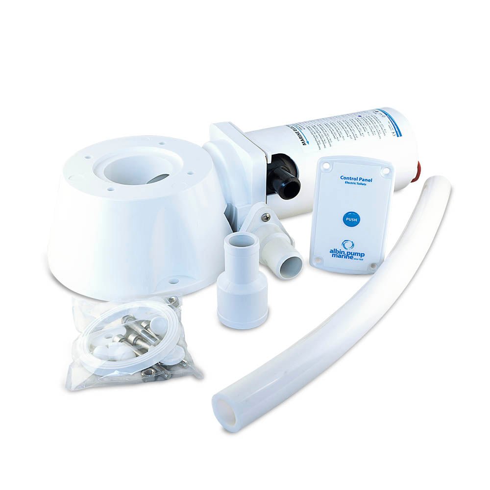 Albin Group Marine Standard Electric Toilet Conversion Kit - 12v | SendIt Sailing