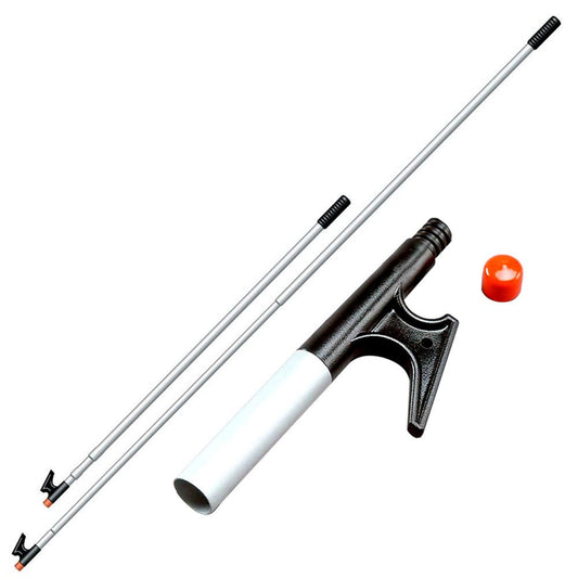 Davis 3-Section Adjustable Boat Hook - Adjusts 38in to 8ft | SendIt Sailing