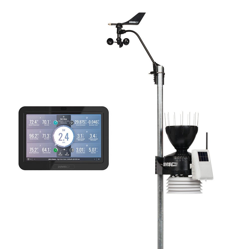 Davis Vantage Pro2 Wireless Wx Station with WeatherLink Console & Standard Shield | SendIt Sailing