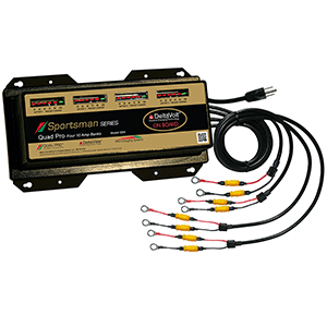 Dual Pro Sportsman Series Battery Charger - 40A - 4-10A-Banks - 12V-48V | SendIt Sailing