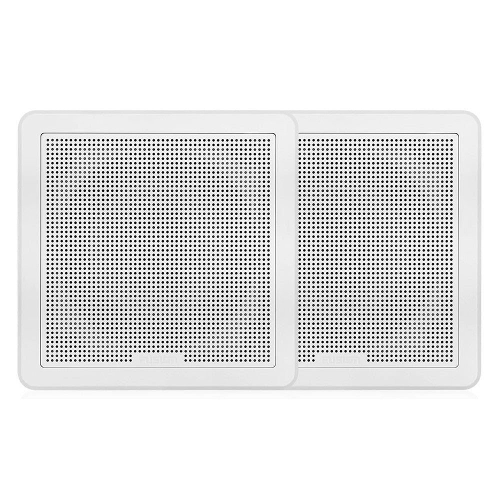 Fusion FM-F77SW FM Series 7.7in Flush Mount Square Marine Speakers - 200W | SendIt Sailing