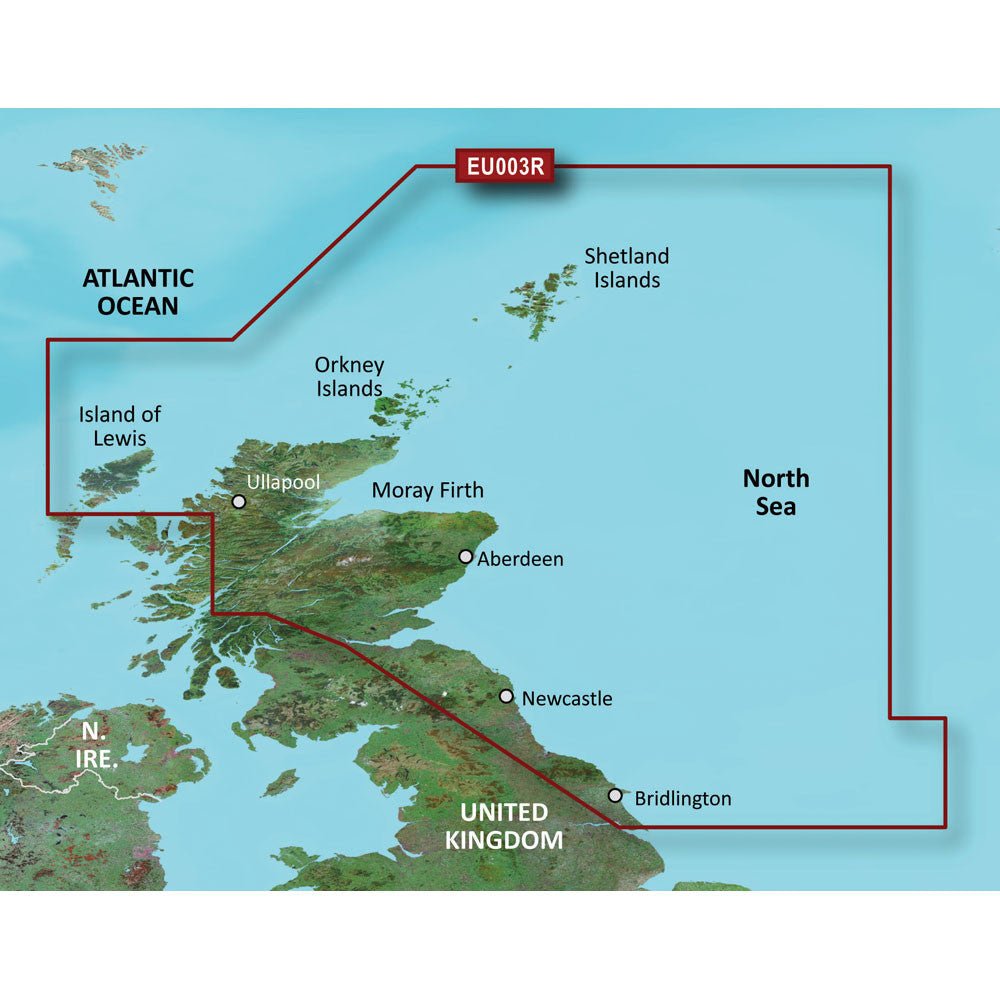 Garmin BlueChart g3 HD - HXEU003R - Great Britain Northeast Coast | SendIt Sailing
