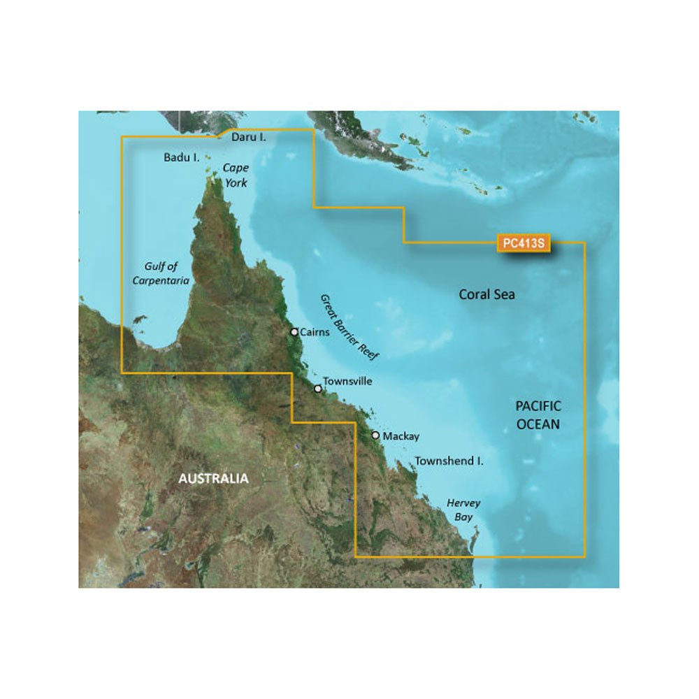Garmin BlueChart g3 HD - HXPC413S - Mornington Island - Hervey Bay | SendIt Sailing