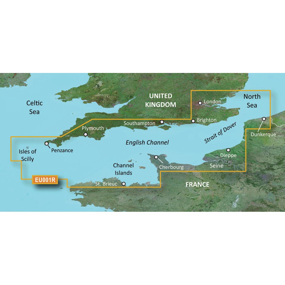 Garmin BlueChart g3 Vision HD - VEU001R - English Channel | SendIt Sailing