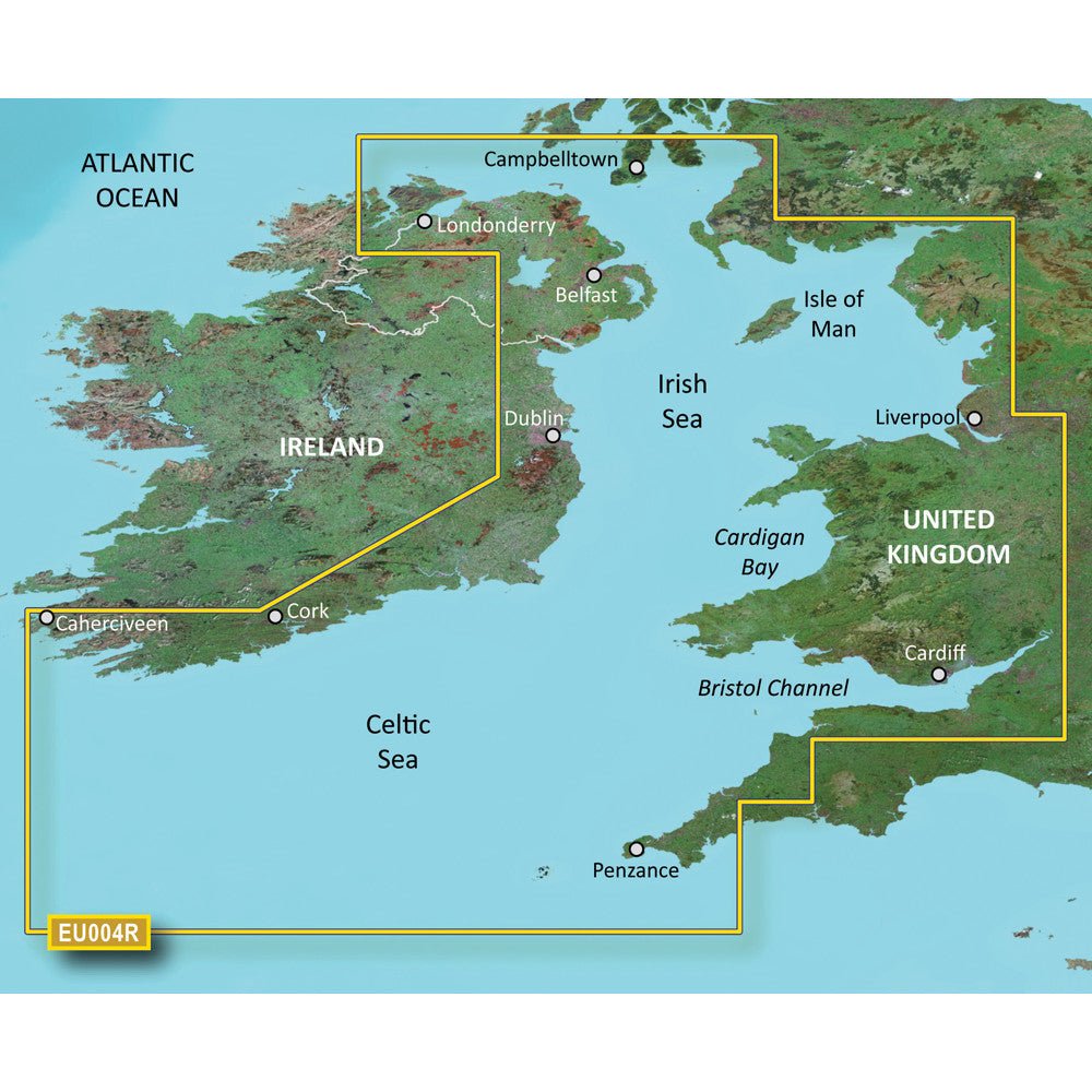 Garmin BlueChart g3 Vision HD - VEU004R - Irish Sea | SendIt Sailing
