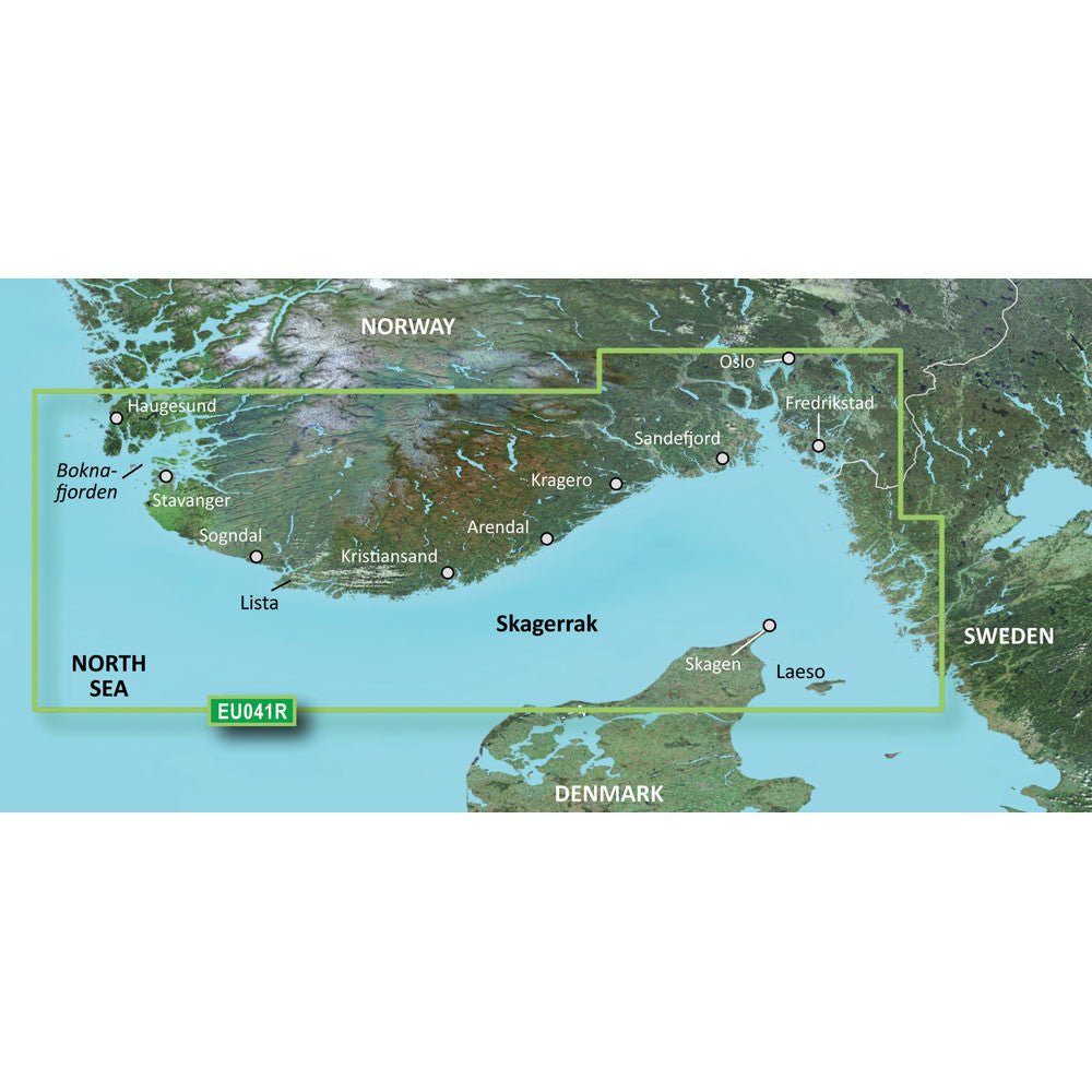 Garmin BlueChart g3 Vision HD - VEU041R - Oslo-Skagerak-Haugesund | SendIt Sailing