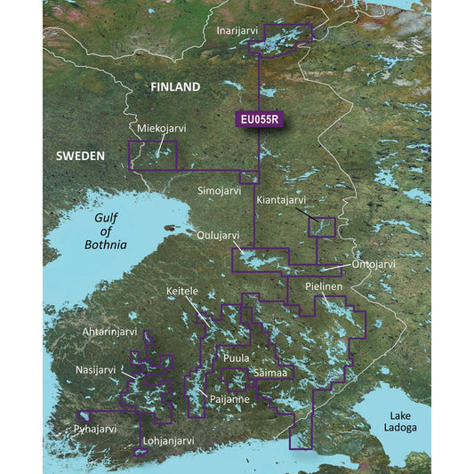 Garmin BlueChart g3 Vision HD - VEU055R - Finnish Lakes | SendIt Sailing