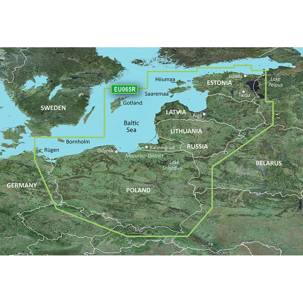 Garmin BlueChart g3 Vision HD - VEU065R - Baltic Sea, East Coast | SendIt Sailing