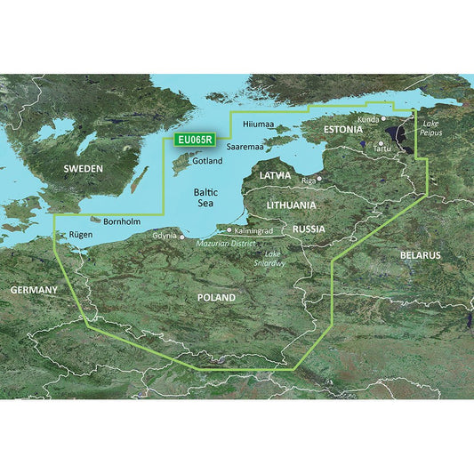 Garmin BlueChart g3 Vision HD - VEU065R - Baltic Sea, East Coast | SendIt Sailing