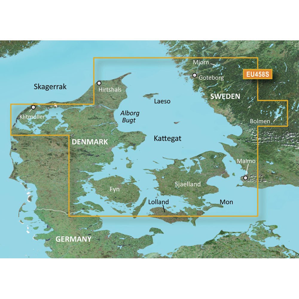 Garmin BlueChart g3 Vision HD - VEU458S - Goteborg to Fyn | SendIt Sailing